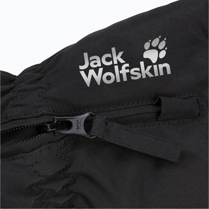 Trekkinghandschuhe Kinder Jack Wolfskin Easy Zip black 6