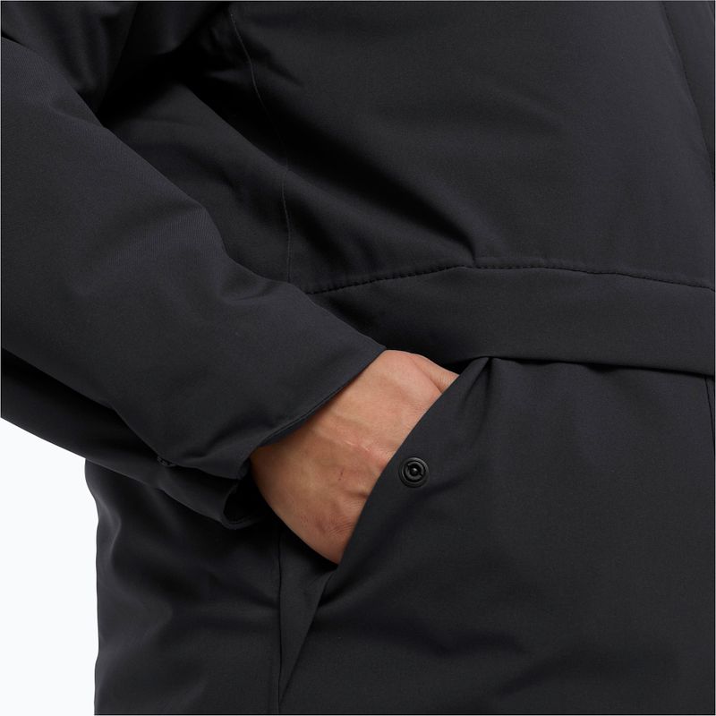 Damen gefütterte Jacke Jack Wolfskin Wintertide schwarz 6