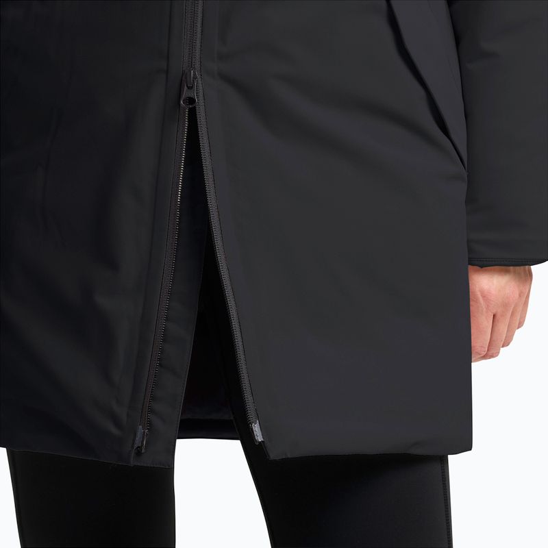 Damen warme Jacke Jack Wolfskin Frost Haven schwarz 6