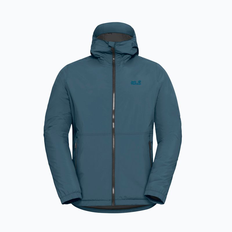 Regenjacke Herren Jack Wolfskin Pamir aluminium blue 7