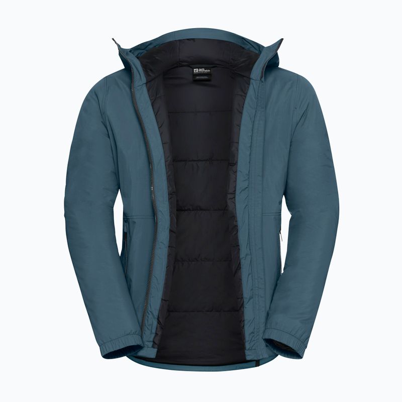 Regenjacke Herren Jack Wolfskin Pamir aluminium blue 9