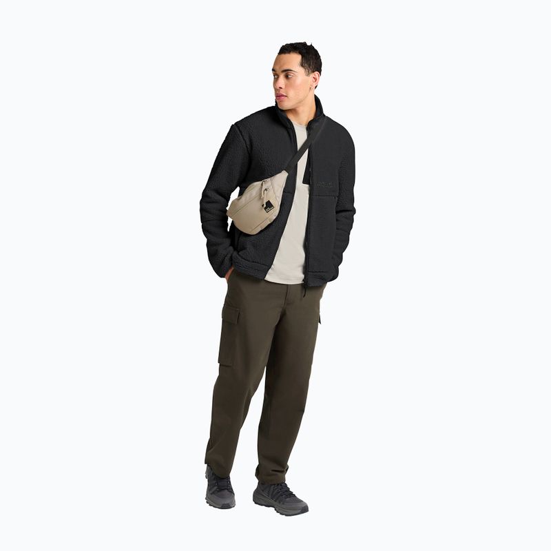 Trekking Hoodie Sweatshirt Herren Jack Wolfskin Stone Lite black 2