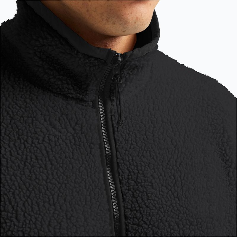 Trekking Hoodie Sweatshirt Herren Jack Wolfskin Stone Lite black 4