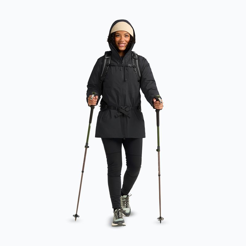 Damen-Daunenjacke Jack Wolfskin Icecape 2L Down Ins Rds black 2