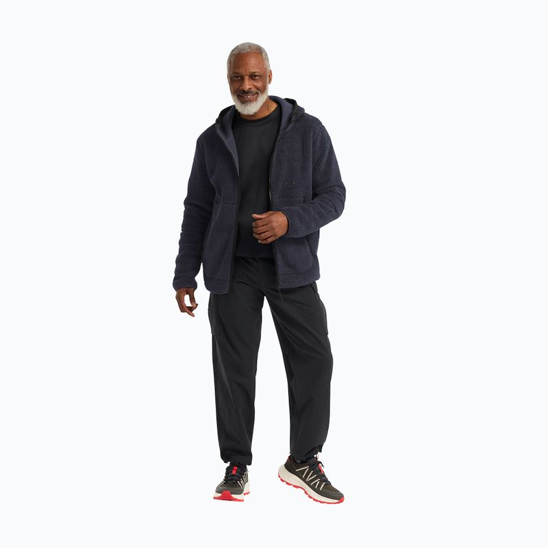 Herren-Trekking-Sweatshirt Jack Wolfskin Stone Lite Hooded dark navy 2