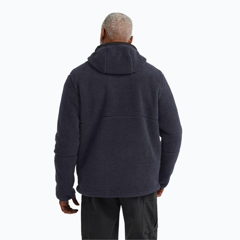 Herren-Trekking-Sweatshirt Jack Wolfskin Stone Lite Hooded dark navy 3