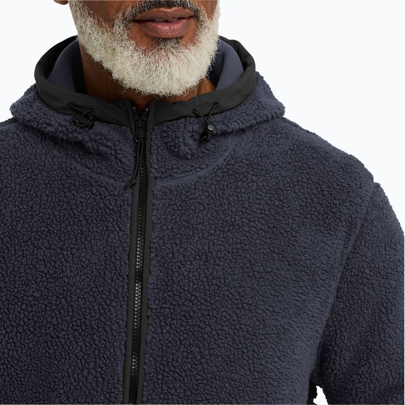 Herren-Trekking-Sweatshirt Jack Wolfskin Stone Lite Hooded dark navy 4