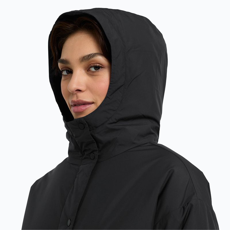 Damen gefütterte Jacke Jack Wolfskin Altay schwarz 4