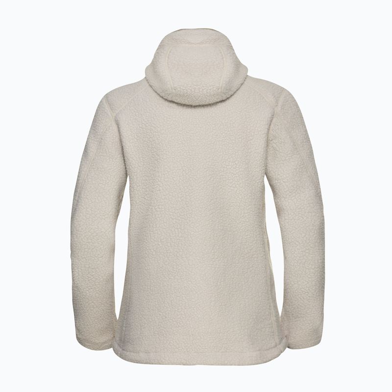Fleece Hoodie Sweatshirt Damen Jack Wolfskin Cradle Mountain Pile Full Zip pale sand 8