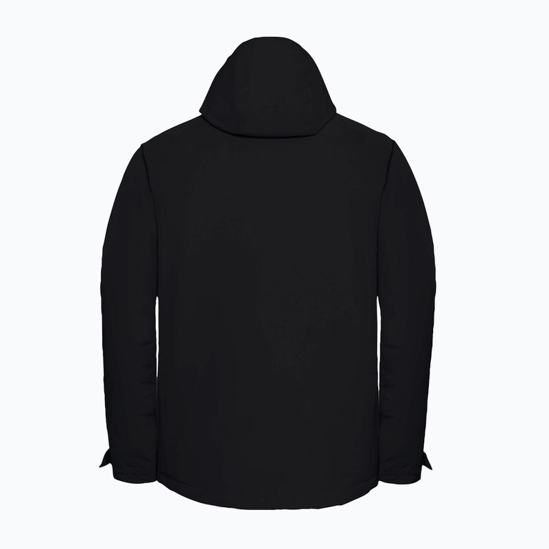 Herren-Regenjacke Jack Wolfskin Icecape 2L Down Ins Rds schwarz 8