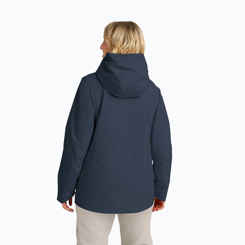Skijacke Damen Jack Wolfskin Flowline Pro 2L Ins mignight sky 3