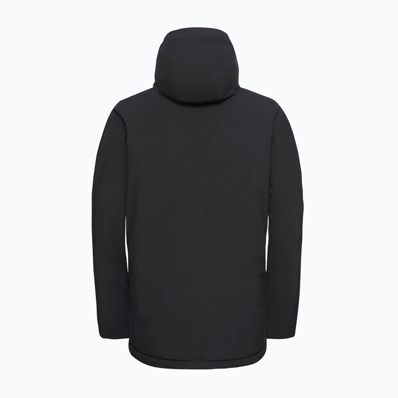 Gefütterter Herrenmantel Jack Wolfskin Cold Camp Coat black 8