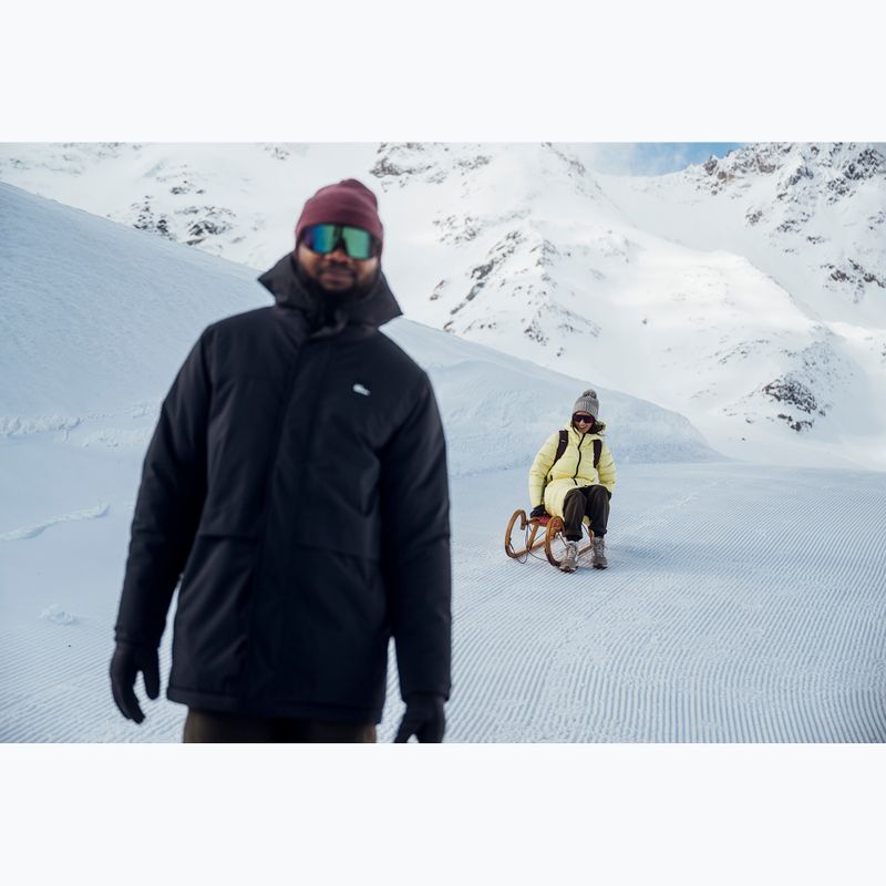 Gefütterter Herrenmantel Jack Wolfskin Cold Camp Coat black 10