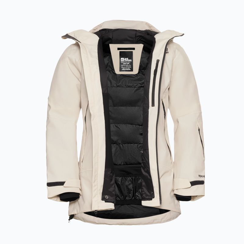 Skijacke Damen Jack Wolfskin Flowline Pro 2L Ins pale sand 10