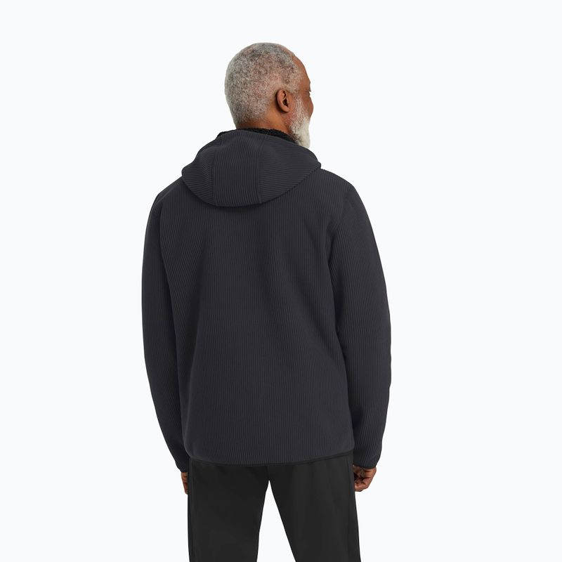 Trekking Hoodie Sweatshirt Herren Jack Wolfskin Lake Ridge Hooded black 3