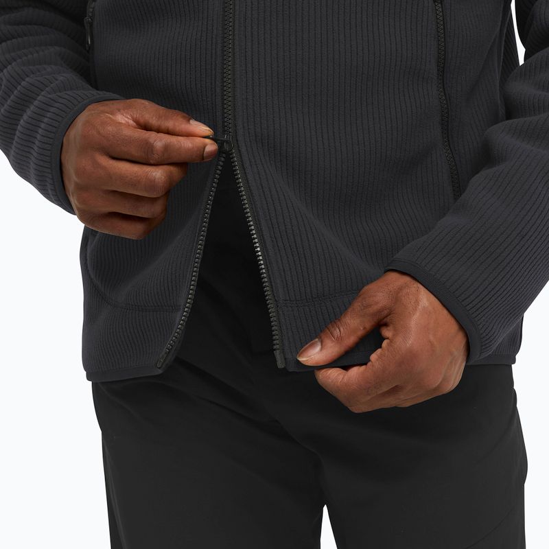 Trekking Hoodie Sweatshirt Herren Jack Wolfskin Lake Ridge Hooded black 6