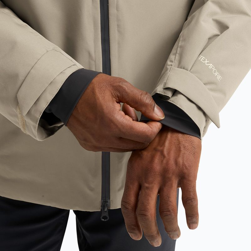 Herren Daunenjacke Jack Wolfskin Icecape 2L Down Ins Rds linen 5