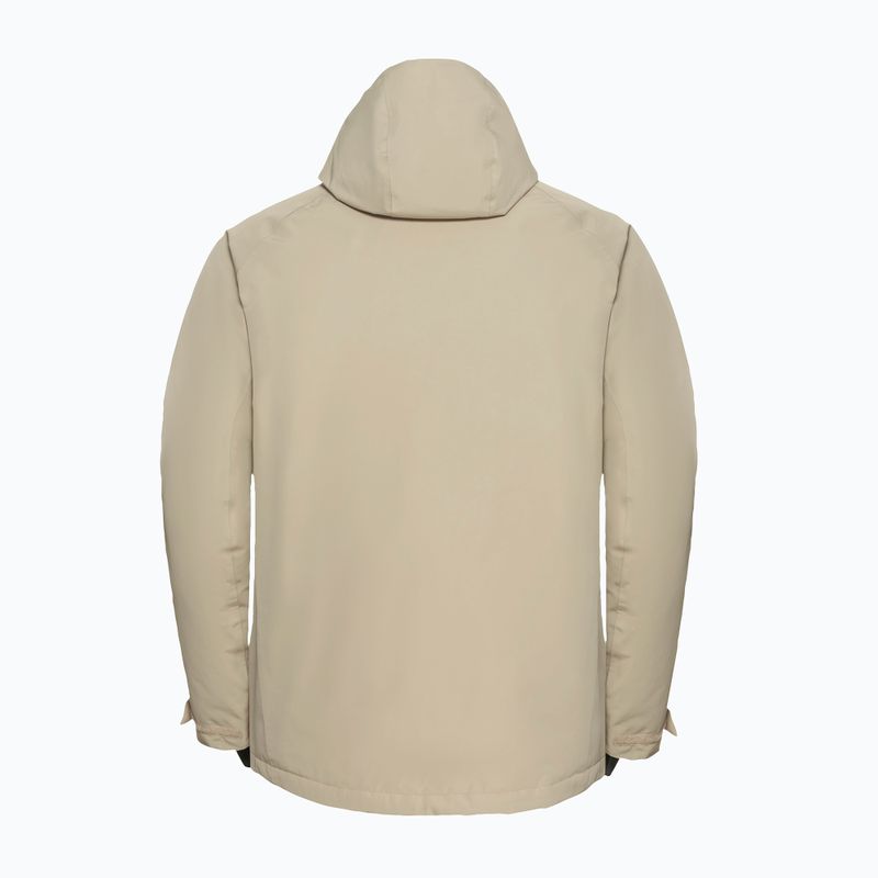 Herren-Regenjacke Jack Wolfskin Icecape 2L Down Ins Rds Leinen 8