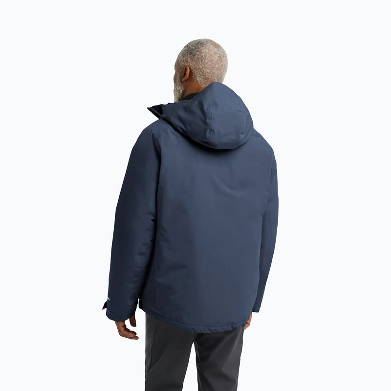 Herren-Regenjacke Jack Wolfskin Icecape 2L Down Ins Rds Mitternachtshimmel 3