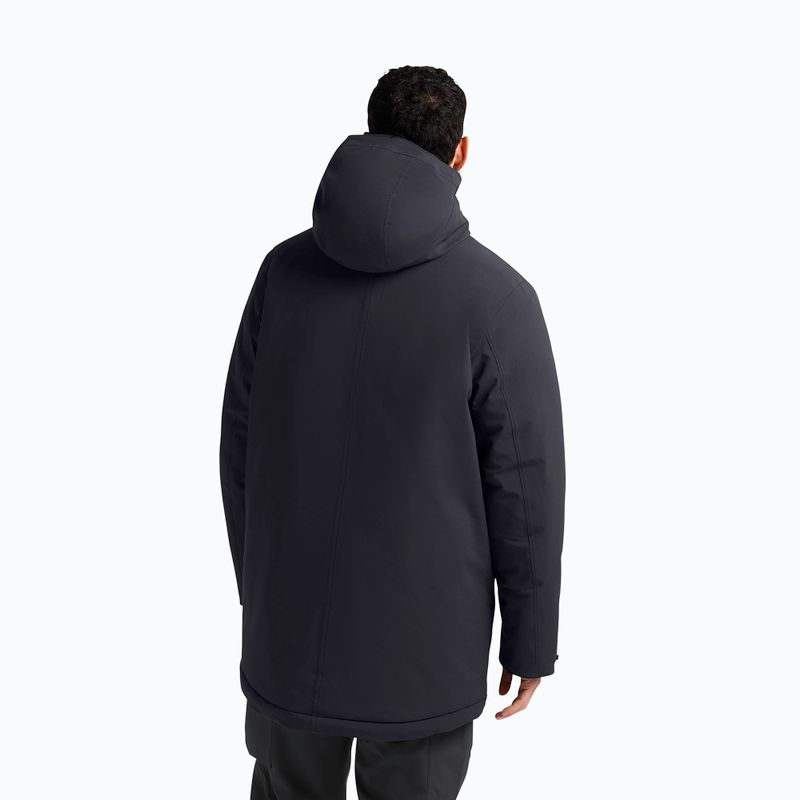 Gefütterte Jacke Herren Jack Wolfskin Cold Camp Coat dark navy 3