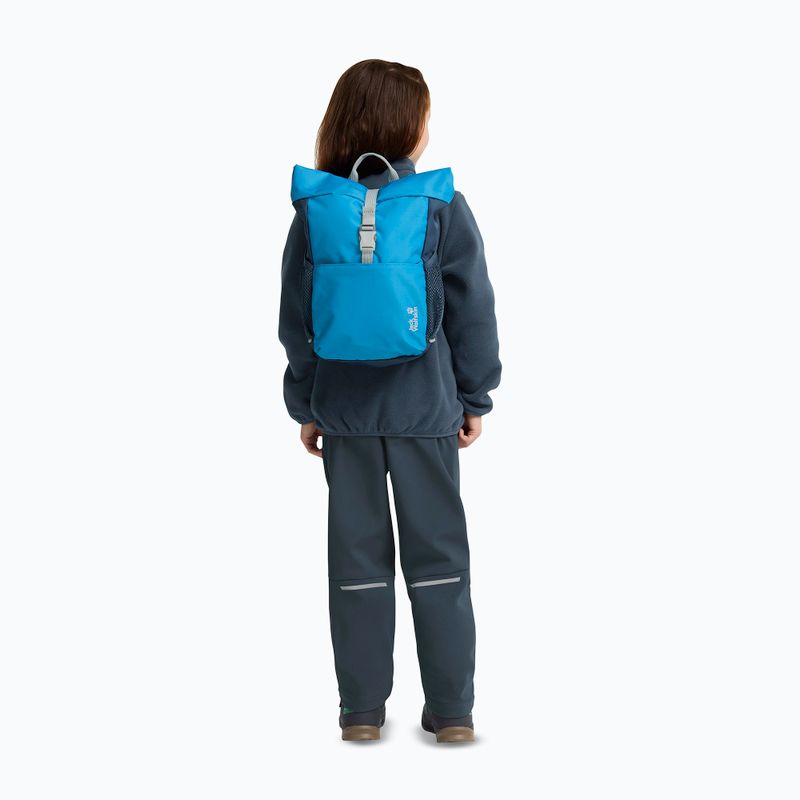 Wanderrucksack Kinder Jack Wolfskin Island Mini 10 l aurora blue 14