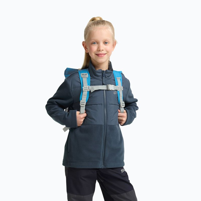 Wanderrucksack Kinder Jack Wolfskin Island Mini 10 l aurora blue 17