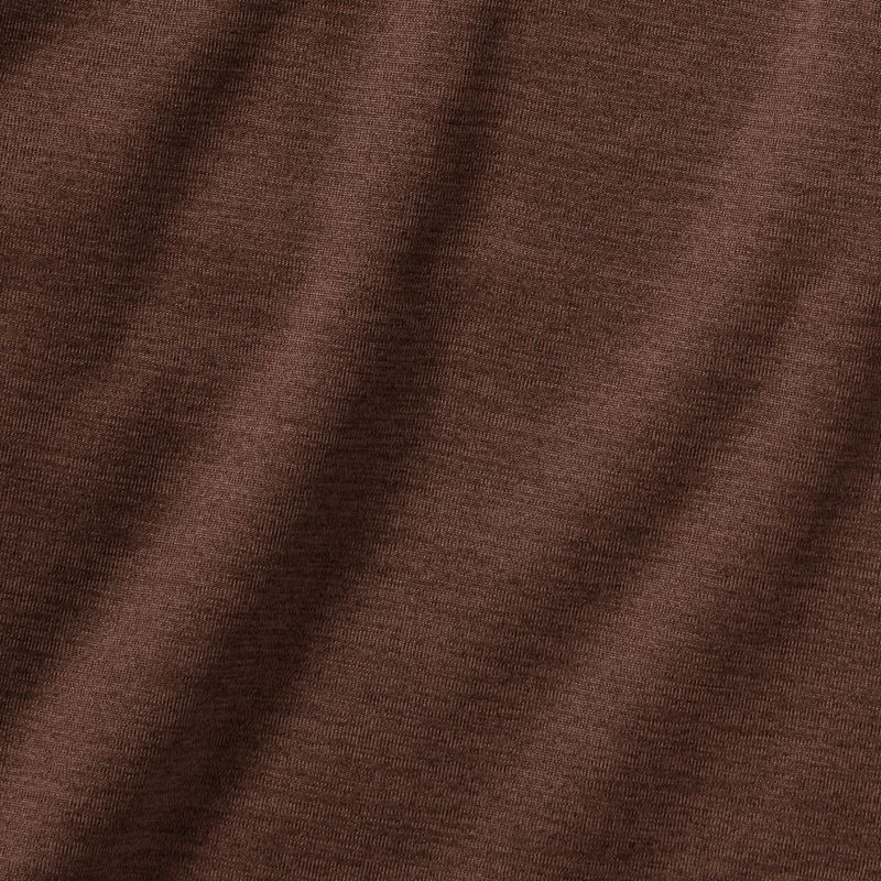 Herren-Trekkingpullover Jack Wolfskin Peak District Full Ziphot choc 10