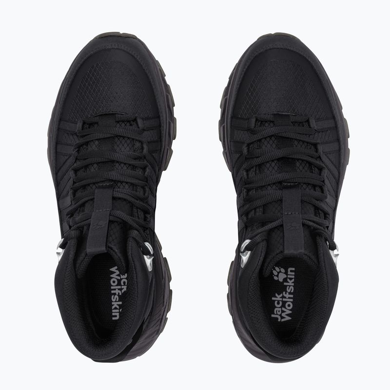 Wanderschuhe Damen  Jack Wolfskin Wild Hike Texapore Mid black 3