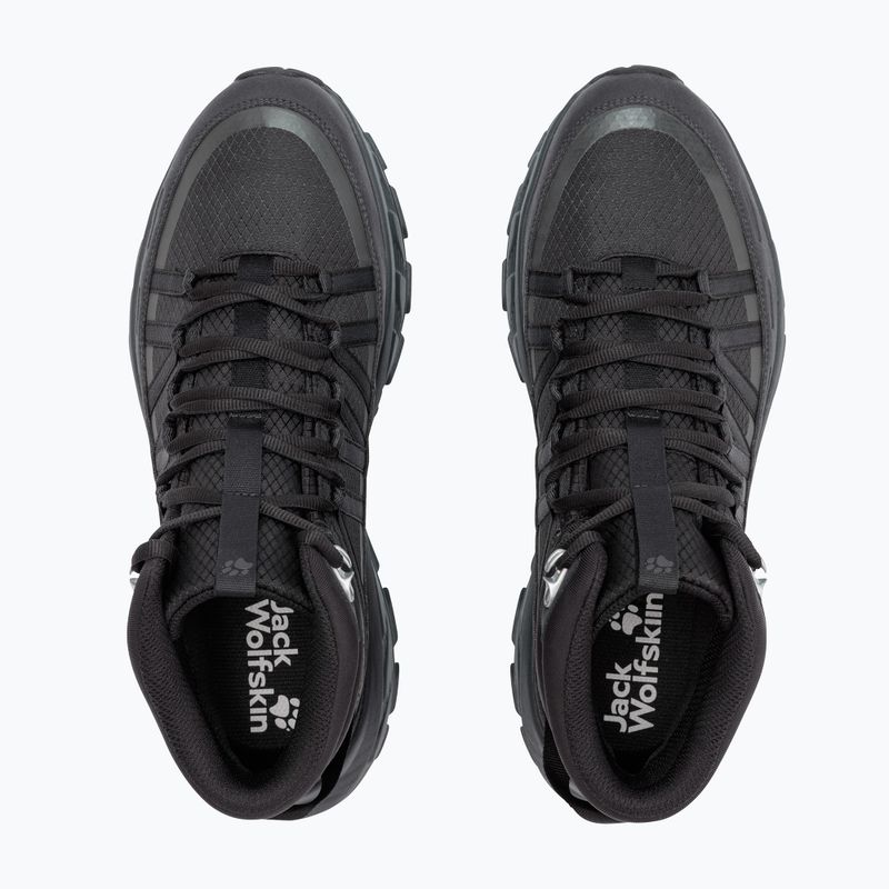 Wanderschuhe Herren Jack Wolfskin Wild Hike Texapore Mid black 3