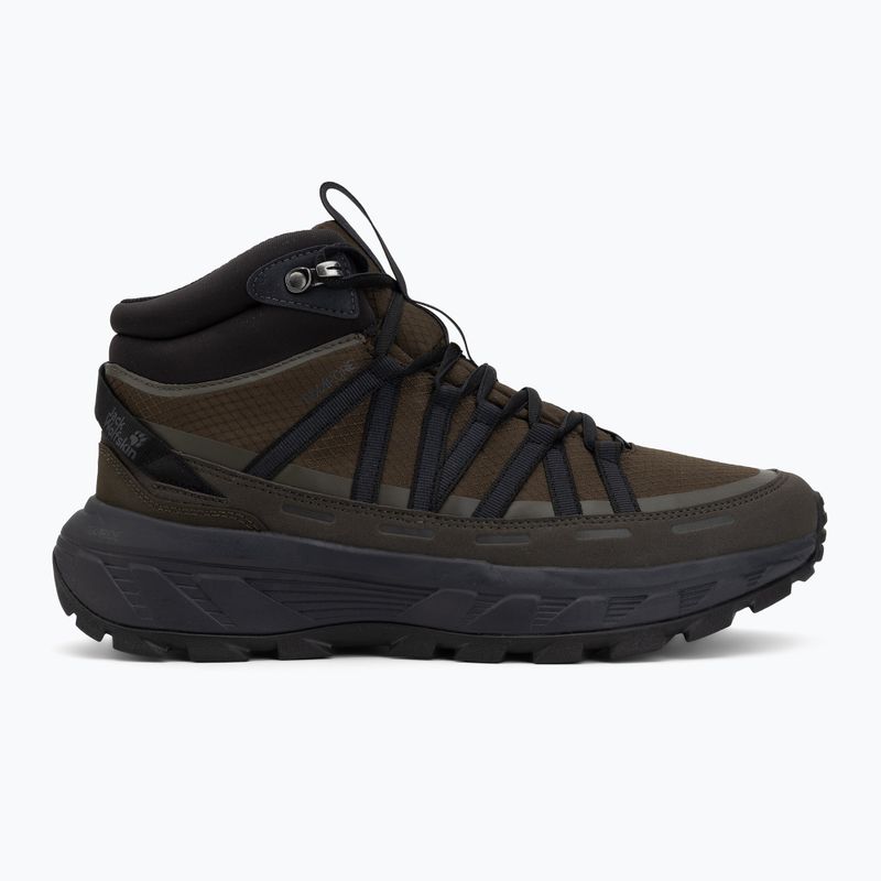 Wanderschuhe Herren Jack Wolfskin Wild Hike Texapore Mid obsidian moss 2