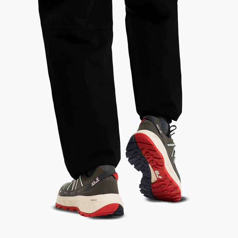 Wanderschuhe Herren Jack Wolfskin Wild Hike Texapore Low obsidian moss 6