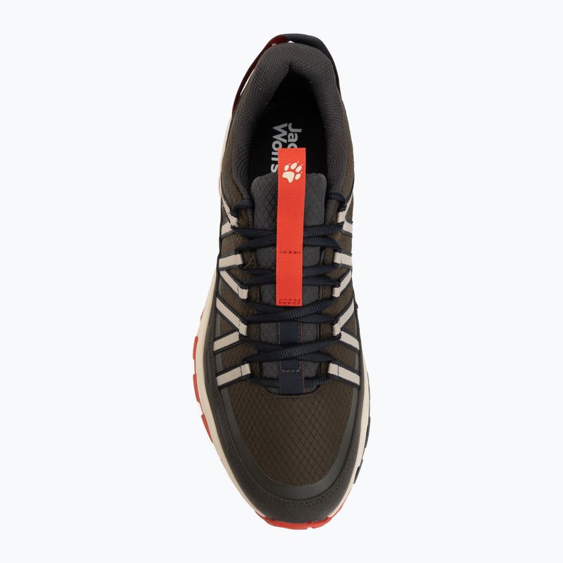 Wanderschuhe Herren Jack Wolfskin Wild Hike Texapore Low obsidian moss 5