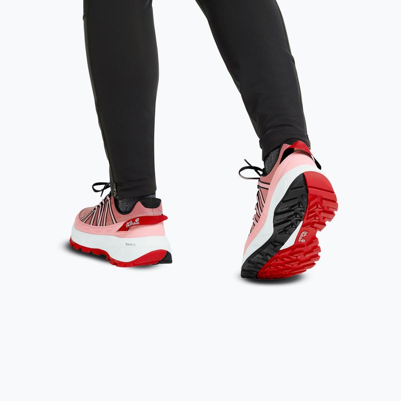 Wanderschuhe Damen  Jack Wolfskin Wild Hike Texapore Low rosegarden 5