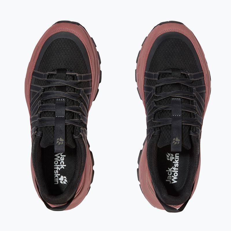 Damen-Wanderschuhe Jack Wolfskin Wild Hike Texapore Low Mineral Red 4