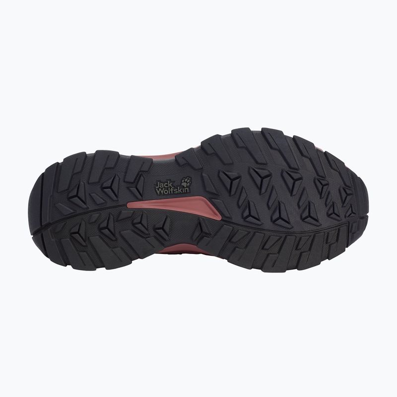 Damen-Wanderschuhe Jack Wolfskin Wild Hike Texapore Low Mineral Red 6