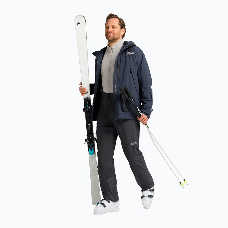 Skihose Herren Jack Wolfskin Flowline Pro 2L Ins black 2