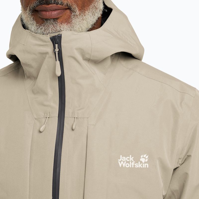 3in1 Herrenjacke Jack Wolfskin Icecape 3In1 Down Rds Leinen 7