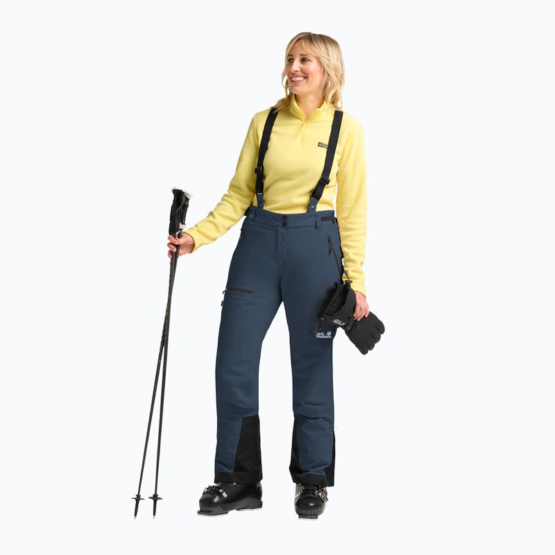 Skihose Damen Jack Wolfskin Flowline Pro 2L Ins midnight sky 2