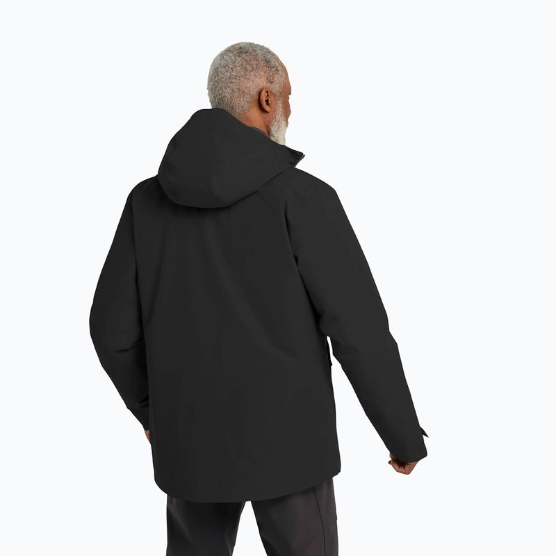 Jacke 3in1 Herren Jack Wolfskin Icecape 3In1 Down Rds black 3