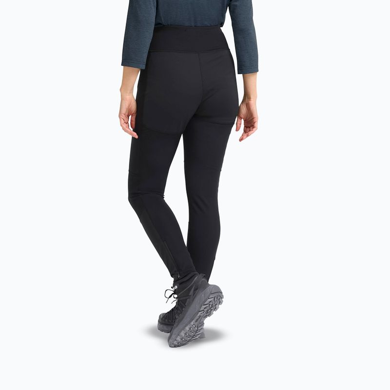 Trekking Leggings Damen Jack Wolfskin Hike With Me black 3