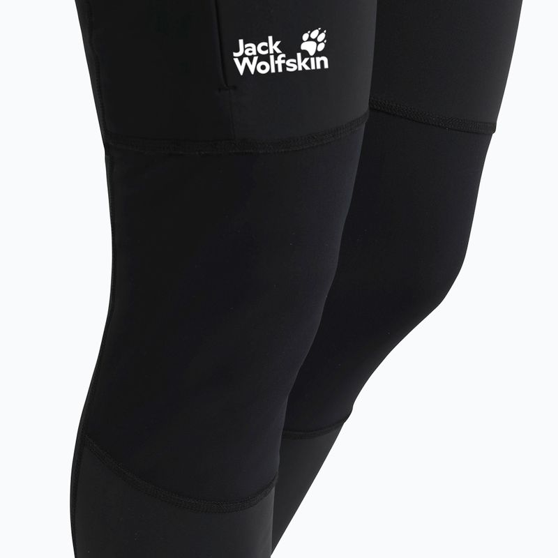 Trekking Leggings Damen Jack Wolfskin Hike With Me black 5