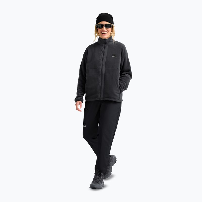Damen-Trekkinghose Jack Wolfskin Prelight Trail black 2