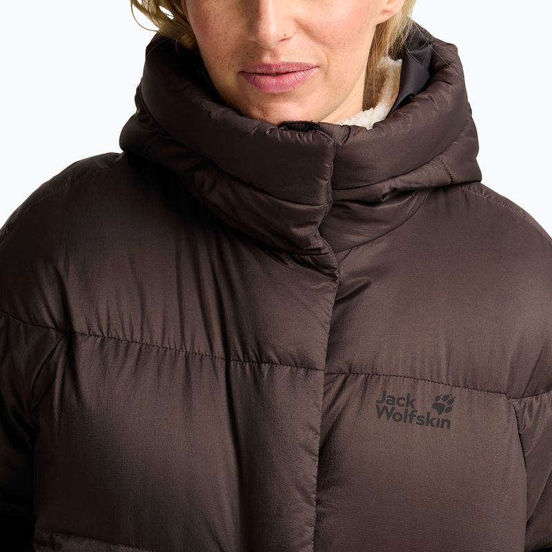 Daunenmantel Damen Jack Wolfskin Icy Hill Coat Rds peat 4