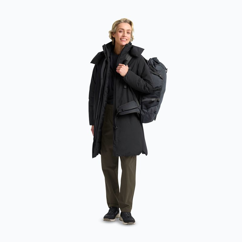 Damen Wintermantel Jack Wolfskin Frost Haven Coat schwarz 2