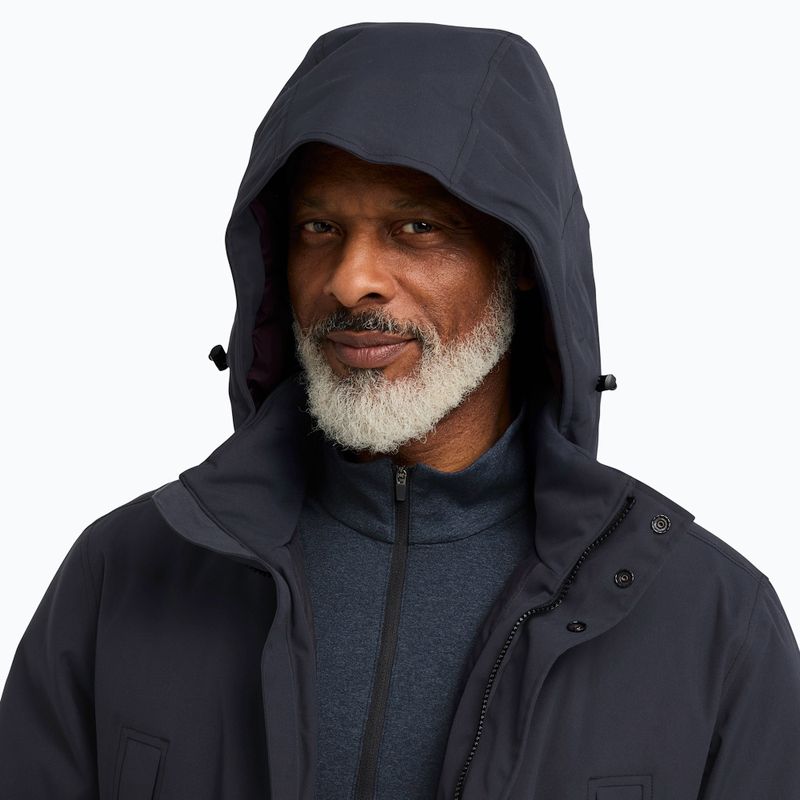 Regenjacke Herren Jack Wolfskin Canyon Shield Parka dark navy 4