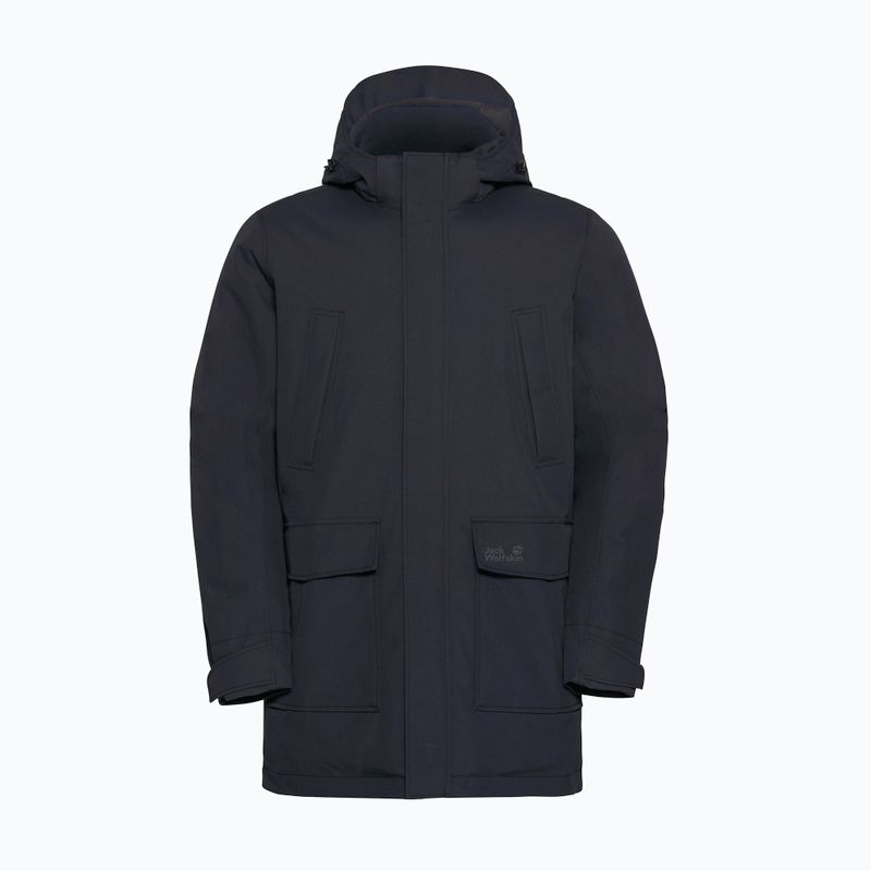 Regenjacke Herren Jack Wolfskin Canyon Shield Parka dark navy 7