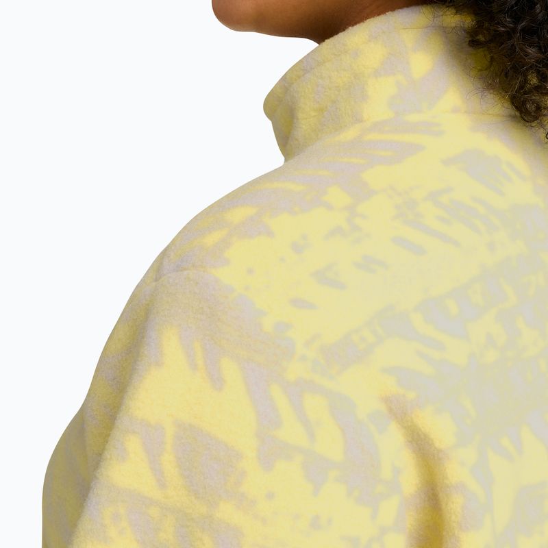 Trekking Hoodie Sweatshirt Damen Jack Wolfskin Big Sky Half Zip lemon ice 4