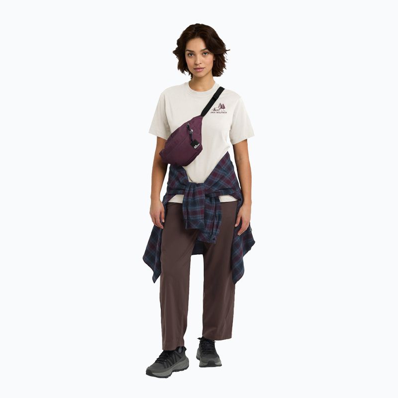 Shirt Damen Jack Wolfskin Cadena tent cotton white 2