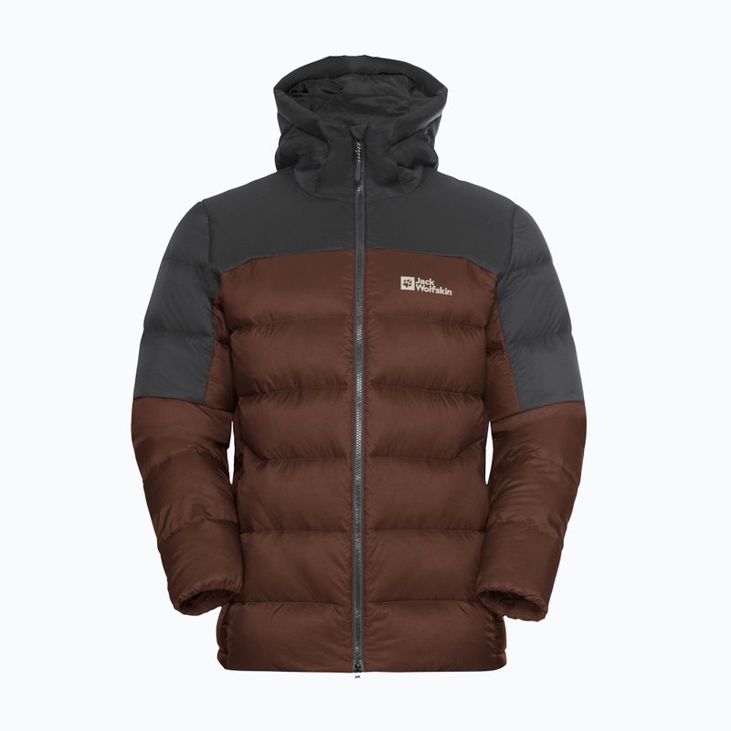 Daunenjacke Herren Jack Wolfskin Nebelhorn Down Hoody hot choc 7