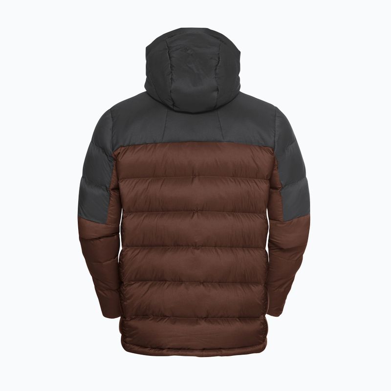 Daunenjacke Herren Jack Wolfskin Nebelhorn Down Hoody hot choc 8